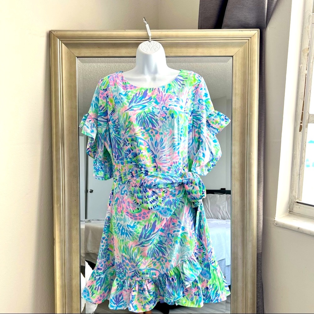 LILLY PULITZER DARLAH STRETCH DRESS Size 12